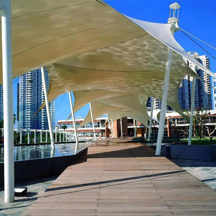 建德县膜结构景观棚