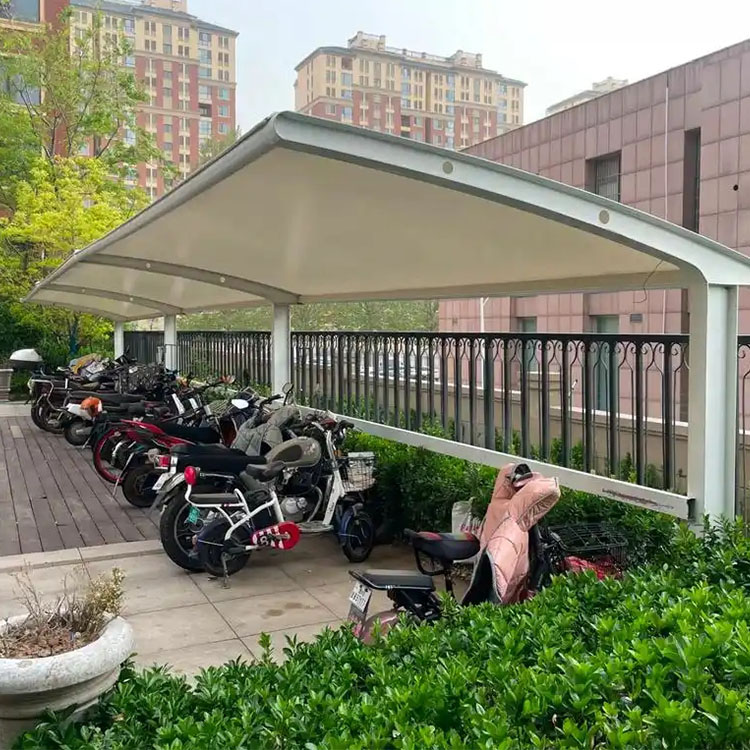 建德县膜结构电动车棚